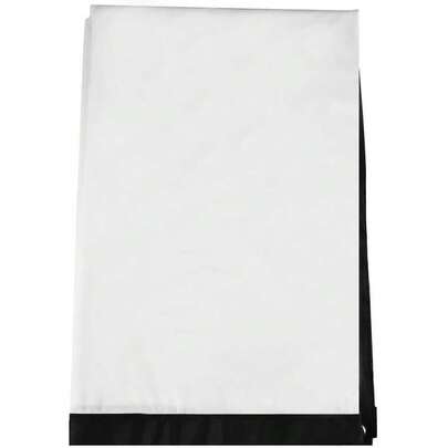 Pantalla de proyección, Pantalla de proyección Plegable de poliéster de 4:3, Antiarrugas, Color Blanco, para Cine en casa, conferencias y campamentos al Aire Libre,37277810