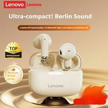 Lenovo EA110 Wireless Headset Bluetooth 5.4 Intelligent Touch Control Headphones Long Lasting Battery Life Support Android ISO - Color - View 1