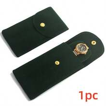 6pcs/1pc Retro Anti-Scratch Portable Watch Pouch Protective Watch Storage Bag For Mechanical Watch - one-size - View 13