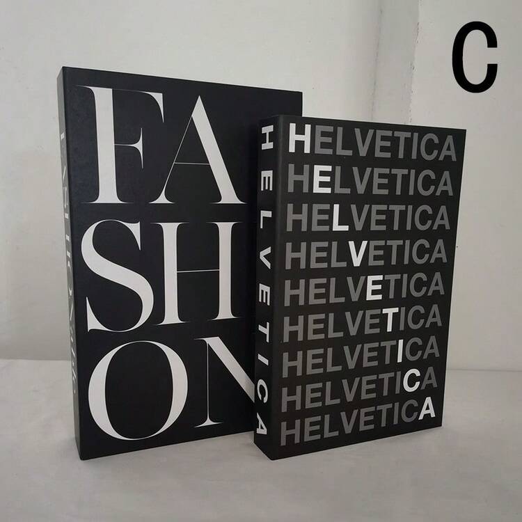 2pcs Bohemian Style Artificial Paper Fake Books - Modern Minimalist Decorative Stackable Fake Books, Suitable For Living Room Tabletop, Halloween And Christmas Home Decor, Natural Space And Modern Minimalist Lifestyle Theme, Holiday Decor, Book Decor, Seasonal Decor, Rustic Charm, Textured Cover, Decorative Books, Book Lovers, Christmas Best Choice, Thanksgiving Perfect Pick - Multicolor - View 12