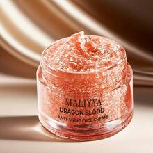 MALIYYA 龙血抗衰老面霜 - 细腻颗粒，易于推开吸收，富含精华，清爽不油腻，丝滑柔嫩紧致肌肤霜 - 紅色 - 查看 5
