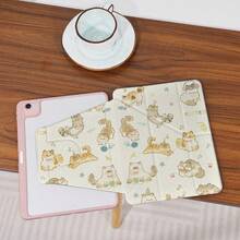 Y-Shaped Foldable Stand, High-Definition UV Printing, 360° Rotatable IPad Protective Case, Compatible With Ipad 11 2025, IPad Air 11/13 2025 M3, IPad Air (M2) 11/13 Inch, IPad Air 4/5/6 10.9inch, 20/21/22(11in) IPad Air 2024 11in IPad Air 6 And Various Models, Protective Cover Design, Support Multi-Angle Adjustment, Six-Way Stand Placement, Built-In Pen Slot, Transparent Back Cover, Anti-Drop Protection, Auto Wake/Sleep Function - Multicolor - View 3