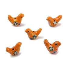 5颗手工陶瓷鸽子珠，DIY动物珠，适合制作手链和项链 - 陶瓷串珠 - 查看 7