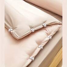 Set de 4 pinzas para sábanas - Pinzas de carcasa gruesa y resistente, sujetadores antideslizantes para cubrecamas adecuados para colchones gruesos, pinzas para sábanas de material de polipropileno para el hogar y el hotel - Multicolor - Ver 10