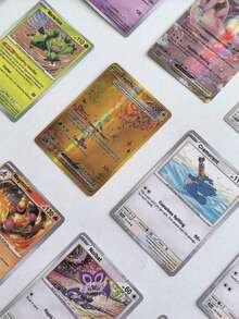 pokemon 10包/100张或36包/360张宝可梦补充包、对战卡、进化卡、收藏卡、玩具、随机款式、宝可梦收藏卡、稀有宝可梦收藏卡、随机卡牌