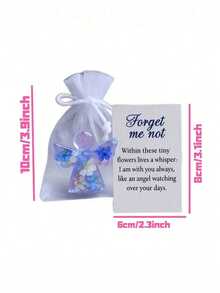 1 Set 2D Flat, Angel Wing Pocket Hug Angel Figurine With Inspirational Cards Cherub Statue For Outdoor Home Decor, Wedding, Gift Angelic Keepsake, Party Decoration, New Year's Day, Valentine's Day, Mother's Day, Father's Day, Cyber ​​Monday - Multicolor - View 7
