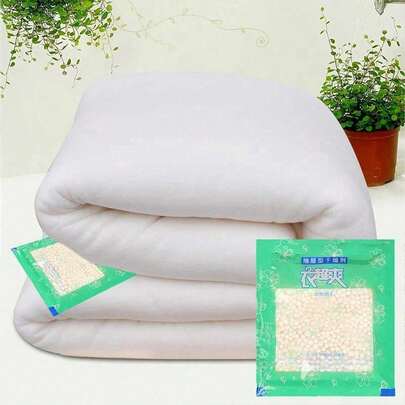 1Pack 10/6/4/2pcs Drawer-Style Moisture-Absorbing And Dehumidifying Bag Features Strong Moisture Absorption Capabilities. Compact And Space-Saving, It Can Be Placed Directly On Beds And Is Ideal For Use In Wardrobes, Suitcases, Drawers, And Similar Spaces.