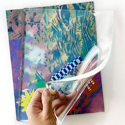 Creative Reusable Gel Printing Plate – Easy-To-Clean Gel Plate For Vibrant Monoprinting Art Projects –Ideal Crafters