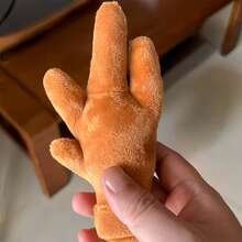 Brinquedo divertido em formato de garra de galinha para animais de estimação - Alívio interativo e autônomo do tédio | Para todas as raças de cães e gatos - Castanho - Ver 5