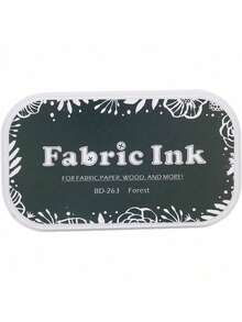 EstiloAlmohadilla de Tinta Verde Oscuro para Sellos, Almohadilla de Esponja para Manualidades, para Papel, Tela y MaderaVersión mejorada - 1 - Ver 2