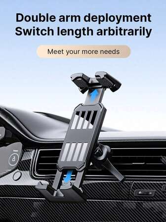 1 pieza Soporte para teléfono en el salpicadero del coche, nuevo soporte de navegación compacto y conveniente con gravedad, estable y antideslizante