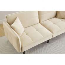 Sofas & Couches - Beige + Foam + 2 Seat - View 5