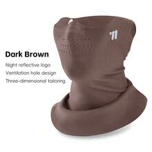 WEST BIKING Warm Cycling Scarf, Wider Hem, Sports Mask, Windproof Breathable Elastic Bicycle Scarf, Cycling Face Mask