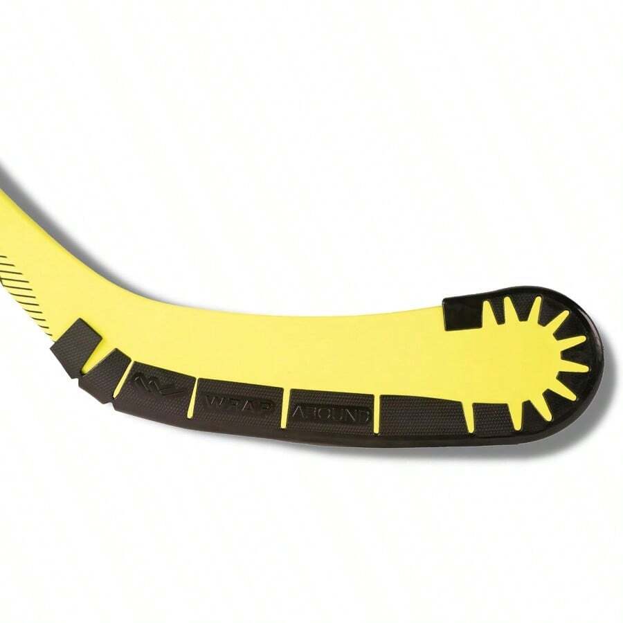 Wraparound - Protector de palo de hockey para entrenamiento fuera de hielo hockey callejero cortes para niños intermedio palos para personas mayores equipo de entrenamiento de hockey accesorios - negroSolteroNegro - Ver 1