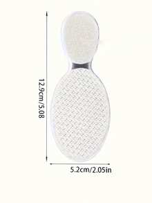 New Nano Glass Foot File - Nail Polish Remover, Nail Grinder And Callus Remover, Creates Smooth Foot Skin, Surface Textured Design, Durable - Transparent - View 8