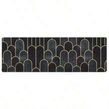 &TUFAN TAPETES Tapete para Cocina Antifatiga Medidas 1.20 x 40 cm Grosor de 10 mm Diseño Moderno Tapete para Cocina Suaves y Antideslizantes - Multicolor - Ver 3