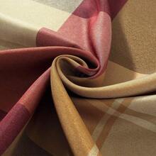 Tablecloth Checkered Style Polyester Table Cloth Spillproof DustProof Wrinkle Resistant Heavy Weight Table Cove... - Red - View 4