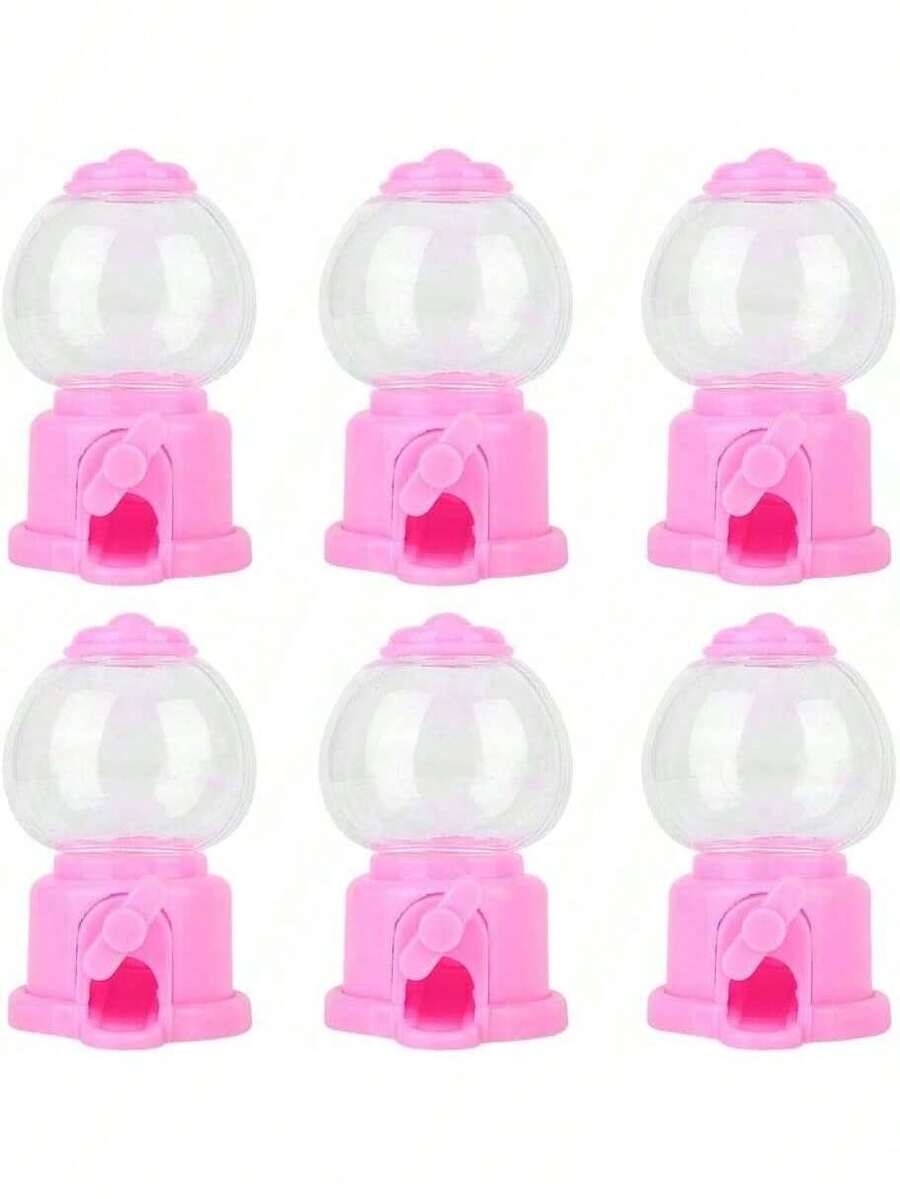 EstiloDispensador De Dulces De 6 Piezas, Mini Forma Linda Caja De Almacenamiento De Dulces Dispensador De MáQuina De Dulces Para NiñOs Para La Boda DíA De Los NiñOs Baby ShowerVersióN Mejorada - 1 - Ver 1