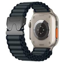 1条柔软透气尼龙登山表带，兼容 Ultra 3 SE 11 10 9 8 7 42 44 45 46 49毫米 - 42/44/45/46/49mm - 查看 14