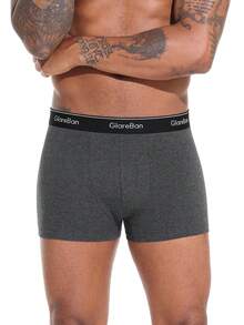 Paquete de 5 calzoncillos bóxer de algodón para hombre, ropa interior suave y cómoda, para deportes. - Multicolor - Ver 2