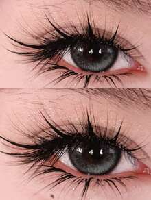 60Pcs False Eyelash Clusters, Voluminous Style, 8-16mm Mixed Length, Fluffy Fox Eye False Eyelashes, Single False Eyelashes, DIY Eyelash Extensions, Natural And Flowing False Eyelash Extensions, Eyelash Clusters, Cat Eye Clusters, False Eyelash Clusters, Single False Eyelashes, Eyelashes, False Eyelashes - C - Xem 5