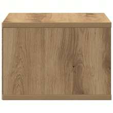 vidaXL Suporte d'imprimante Chêne artesanal 40 x 32 x 22,5 cm - Castanho - Ver 6