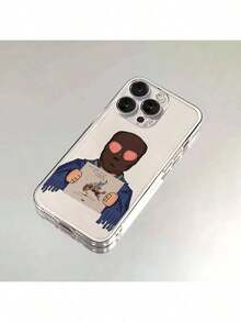 Funda de teléfono Bad B-Bunny Nadie Sabe compatible con 17,16,15,14,13,12,Pro,Max,Plus,E,SE4,Air,Mini, funda transparente, funda compatible con funda  17 pro max, funda  17 pro, funda  17, funda  16, funda  16 pro max, funda  15 - Z2 - Ver 1