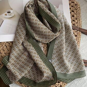 1pc Unisex Thick Fleece Solid Color Neck Warmer - Warm Face Mask Neck Gaiter, Windproof, Warm, Solid Color, Stretchy Fitted, Adjustable Size, Machine Washable, Suitable For Autumn/Winter Fashion, Outdoor, Neck Warmth