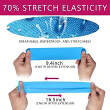 3 Rollos Cinta KinesiologíaCinta para Muscular Proteccion com Tiras Precortadas para Alivio del Dolor Muscular Transpirable sin Látex Elástico Impermeable. Multi 5cm*5m - como en la foto - Ver 2