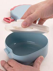 Personalized Custom New Cartoon Dinosaur Plastic PP Handbag Lunch Box Can Enter The Microwave Oven Children's Student Special Lunch Box Back To School - Multicolor - View 2