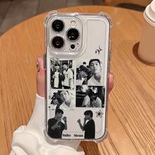 Funda Creativa para Teléfono con la Popular Serie Coreana de TV W-Weak Heroes, Diseñada para Varios Modelos de  Incluyendo 17, 16E, 16, 15, 14, 13, 12, 11 Mini, Pro, Max, Air, X, XR, XSMAX, 8 y 7 Plus, con una Cubierta Trasera Suave Transparente Que Ofrece - Color 1 - Ver 8