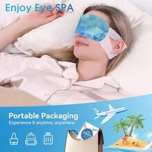 10/3/1packs Ice Eye Mask, Heated Eye Compress For Dry Eyes, Disposable Cold Compress Eye Mask, Home Use, Spa Travel Business Trip Supplements For Women, M