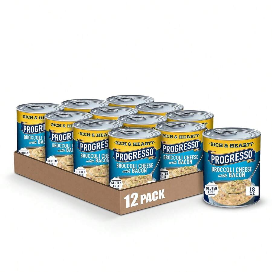 .Com : Progresso Rigati Pasta And Meatball Soup, Rich And Hearty Canned Soup, 18.5 Oz (Pack Of 12) : Everything Else - Color 5 - 查看 1