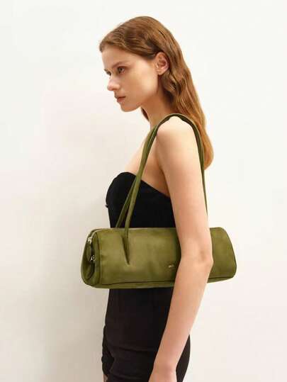 New JW OP French Niche Retro Underarm Bag, Nova Niche High-End French Baguette Bag, Minimalist Shoulder Handbag 2-In-1 For Women, Suitable For Daily, Work, Shopping, Dating