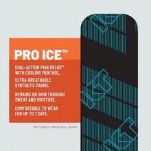 KT Tape Cinta Kinesiológica Pro Ice Con Mentol 20 Unidades Tiras Precortadas De 25 Cm Color Negro - como en la foto - Ver 4