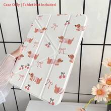 这款多角度支架平板电脑保护套兼容 iPad 10 代/Air (M2)、iPad Pro (M4)/Air 4/5/6/Pro 10.5/2022/2021/2024/12.9/Mini 7/2019/Air M3/A16 等平板电脑。 - 彩色 - 查看 2