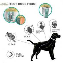 Flea & Tick Collar By  - Bayer's Original Anti-Parasite Collar For Cats & Dogs, 8-Month Long-Lasting Protection, Waterproof &  Pet Collar - 1件 - 查看 5