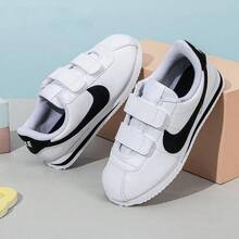 Nike 幼儿新款休闲轻便运动鞋 - 白色/黑色 - 查看 4