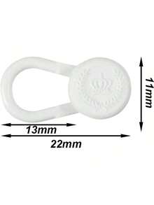 EstiloElásticos prémium para camisa de vestido, extensores de cuello, extensor de cuello invisible cómodo y premium, agrega 2,5 cm al instante, extensores de botones para camisas de vestir de hombreVersión mejorada - 10 artículos de plata - Ver 7