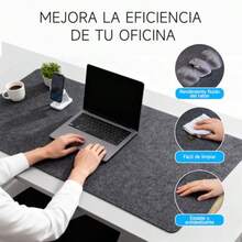 Mouse Pad XXL90x30cm Alfombrilla para Ratón Tapete para Escritorio Mousepad Grande Desk Mat Antideslizante Alfombra de Fieltro para Escritorio para Gamer Empleado Ordenador PC Laptop - 9030cm - Ver 5