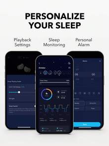 Soundcore Tai nghe chống ồn Anker Sleep A20, khử tiếng ồn tần số cao 30dB, thiết kế nhỏ gọn dành cho người ngủ nghiêng, thời lượng pin 80 giờ, hỗ trợ phát nhạc Bluetooth 5.3, tích hợp chức năng theo dõi giấc ngủ và báo thức cá nhân. - Màu be - Xem 8