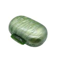 Women Acrylic Clutch Purse Marbled Evening Handbags Bridal Purse Elegant Shoulder Bag For Wedding Cocktail Party Prom - Grass Green - 查看 3