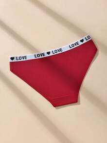 7-Piece Set Of Fashionable Random Color Women's Underwear,Valentine's Day Low Waist Daily Routine Ropa Interior De Mujer,Comfortable And Soft Calzones De Mujer,Spring And Summer Knitted Fabrics Lingerie For Women - 隨機顏色 - 查看 6