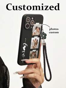 1pc Customized Family Photo Printed Shock-Proof Soft Phone Case, Compatible With Iphone 17/17 Pro/17 Pro Max/17 Air/16/16 Pro Max/XR/7/8, 15 Pro Max/12 Pro Max/13 Pro Max/14 Pro Max, 13, 14, 11, 12, 14, P11, P12, P12, XS, XR, 7/8P, 7/8 GES2, A13 4G, A22, A21S, A51 4G, A52, S22 Ultra, A33 5G, Redmi 10, Redmi Note 11 4G, Redmi 11 Lite, A53, A14, A23, S23 Ultra, S24, A14, A15, S23, A73, S25/S25 Ultra, Redmi Phone Cases - Multicolor - View 2