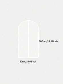 防尘衣物袋，悬挂式西装罩，全封闭式，防水防尘，外套套装，服装保护套，悬挂式收纳袋，衣柜整理袋，适用于家庭衣柜、外套、衣物、包袋、学校、办公室、家庭、旅行、收纳整理等场合。 - 多色 - 查看 14