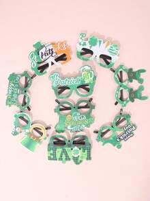 1pc Random St. Patrick's Day Pet Sunglasses For Dogs