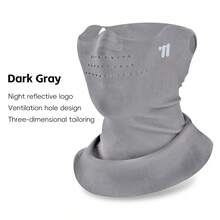 WEST BIKING Warm Cycling Scarf, Wider Hem, Sports Mask, Windproof Breathable Elastic Bicycle Scarf, Cycling Face Mask