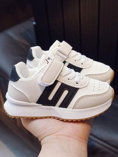 1 par de zapatos deportivos de PU para niño/niña,Zapatillas deportivas de suela suave para niños y niñas,zapatos casuales de moda para niños,zapatos antideslizantes para niños pequeños que están aprendiendo a caminar,tenis casuales diarios con para niños,Zapatillas casuales cómodas y livianas de suela blanda para niños,Correas Y Fácil De Poner,Adecuados Para Todas Las Estaciones,tenis para niña,tenis para niño,zapatos para niña,tenis de niño,