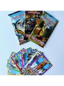 Tralalero Tralala And Tung Tung Tung Sahur Card Collection, Italian Brainrot Rot Cards, Gold Foil Rare Card Set - D - View 3