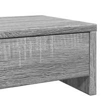 vidaXL Supporto per monitor con tiroirs sonoma gris bois d'ingénierie - Grigio - Visualizzare 8